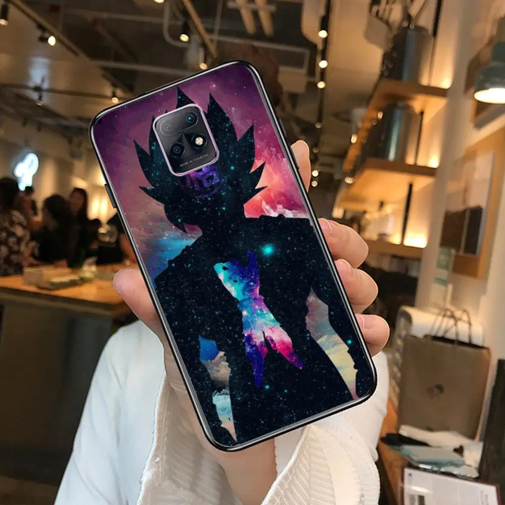 

Anime D-Dragon Ball Goku Phone Case For XiaoMi Redmi 10X 9 8 7 6 5 A Pro S2 K20 T 5G Y1 Anime Black Cover Silicone Back Pretty