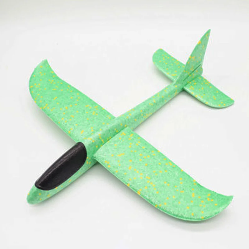 48cm Not Lamp Green 35 см детские игрушки «сделай сам» ручной бросок летающий самолет s пена модель аэроплана светится в темноте Летающий Plane Самолет игрушки для детей - Цвет: 48cm Not Lamp Green