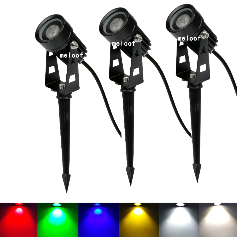 Новинка водонепроницаемый светодиодный фонарь для газона 12 В 220 RGB ландшафтный