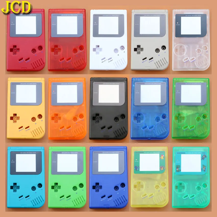 JCD 1 шт. 15 цветов для GameBoy Классическая игра замена пластиковый корпус чехол