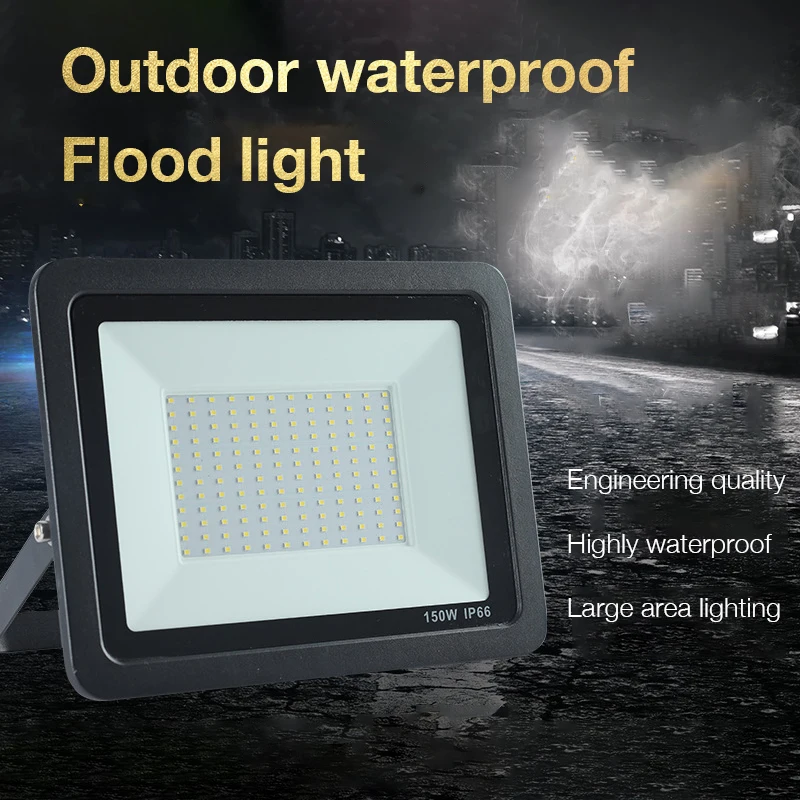 

Светодиодный прожектор светильник 220V 50W 100W 300W 30W 150W 200W IP66 Водонепроницаемый Точечный светильник стены потолочные светильник с квадратным ул...