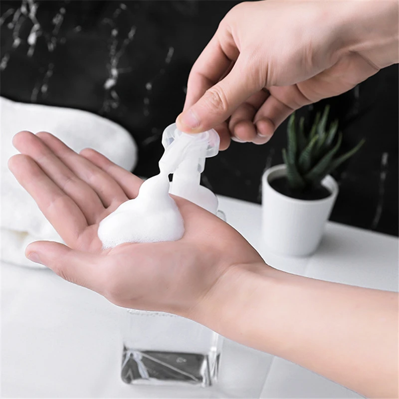 450 мл пустые многоразовые квадратные пластиковые пены мыло мусс насос Бутылка