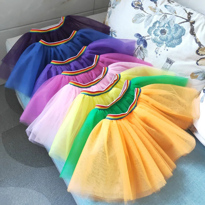 Green Princess Cosplay Tutu Skirt Kids Children Birthday Party Props Animal Costume Halloween Gift girl Christmas skirts