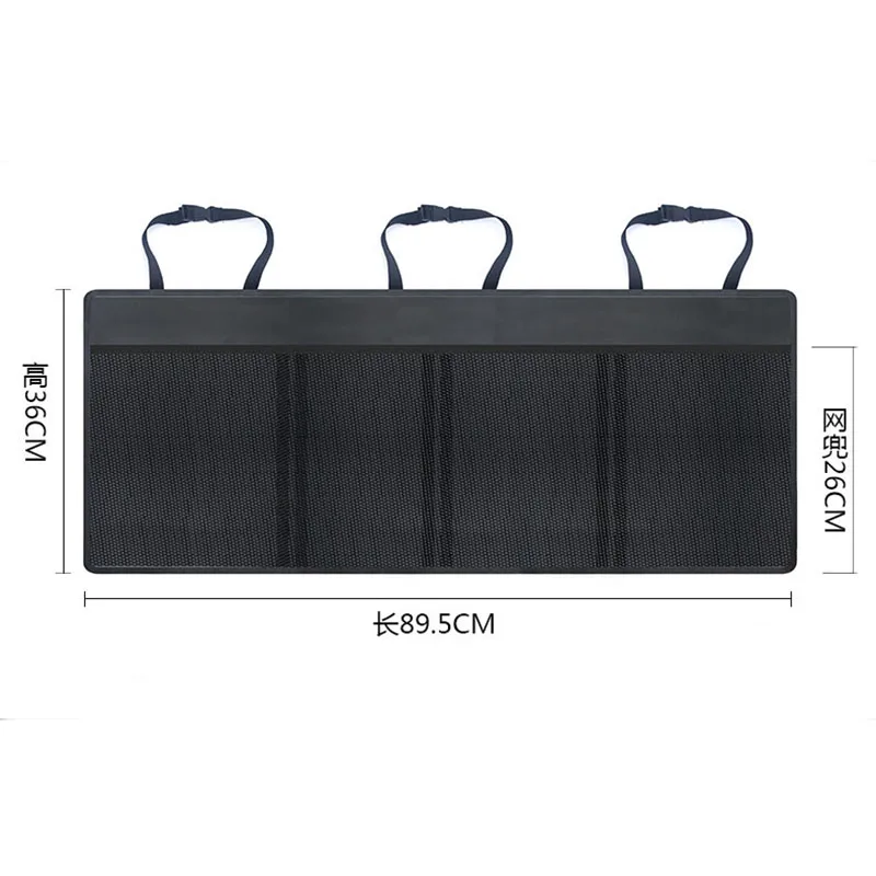 Car Rear Seat Back Storage Bag Multi Hanging Nets Pocket Trunk Organizer Auto Stowing Tidying organizer for car | Автомобили и