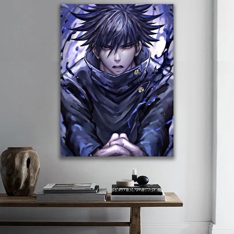 

Wall Art Jujutsu Kaisen Pictures HD Printed Fushiguro Megumi Canvas Painting Home Decor Bedroom Background Modular Anime Poster