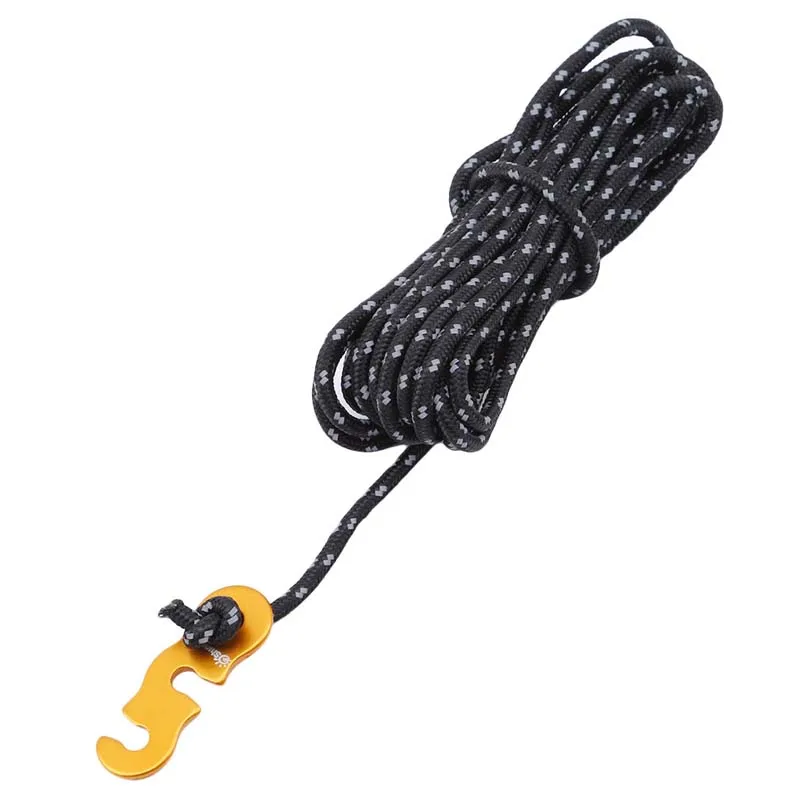

New Wind Rope With Rope Buckle Outdoor Sun Shelter Canopy Camping Night Light Windproof Strop Tent Ropes Camping Accessories