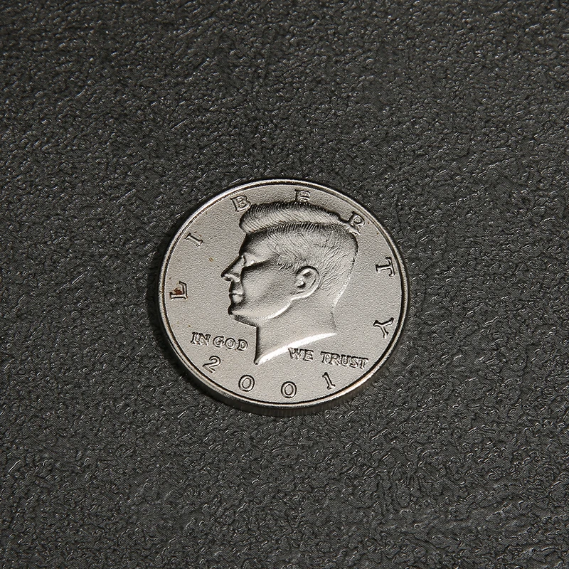 1PC Расширенная Оболочка Половинки Доллара (Голова) Фокусы Магии Появляющаяся Исчезающая Монета Магические Аксессуары Близкий План Проп Иллюзия B1021.