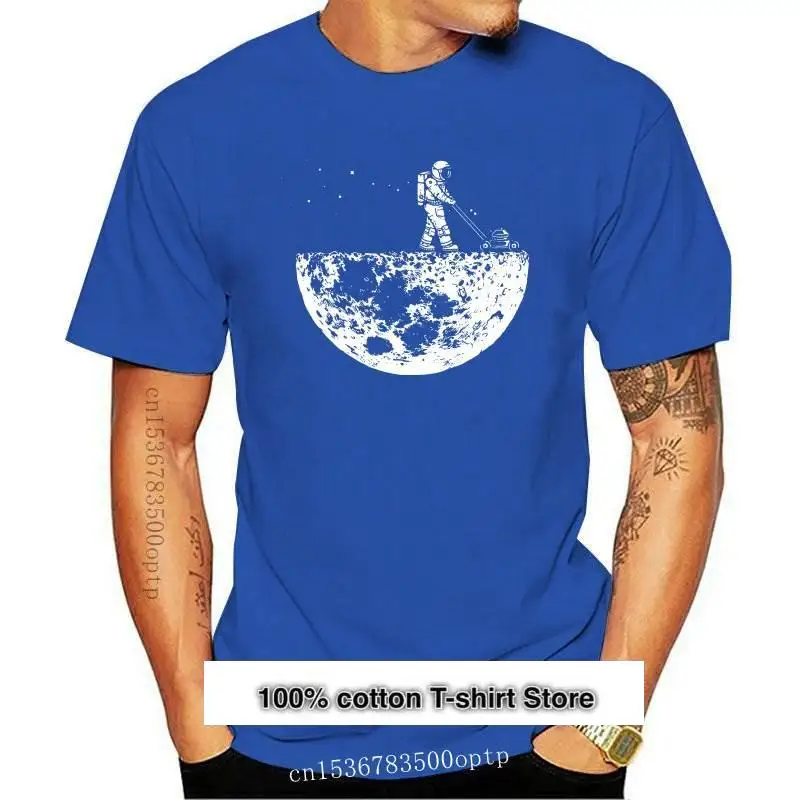 

Camiseta Vintage informal de Hillbilly para mujer, camisetas con estampado de "Explore on the moon", tops de calle de los 90
