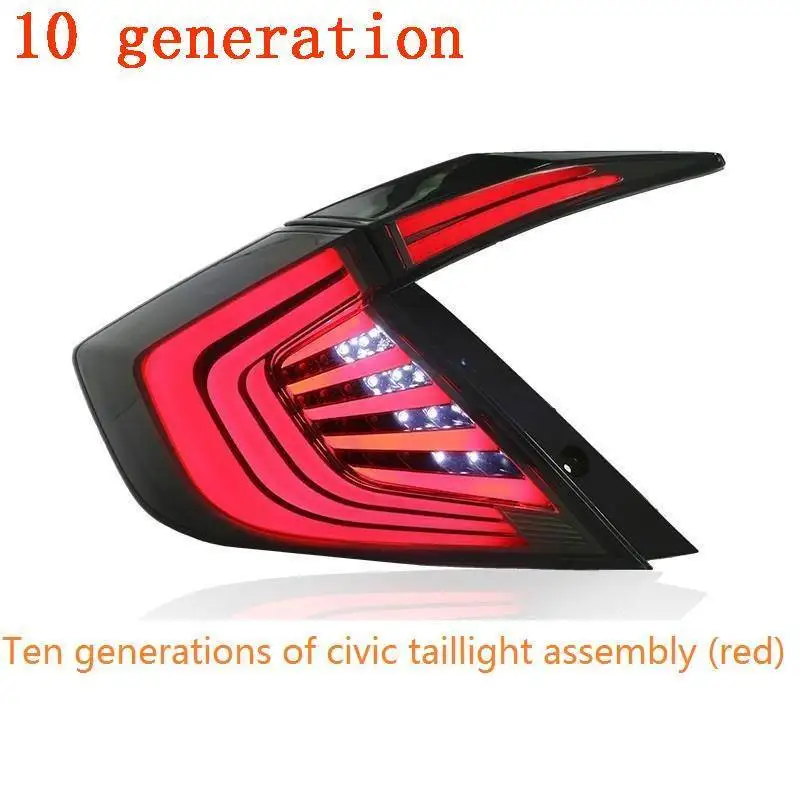 Cob Neblineros Exterior Running Automobiles Luces Para Auto Led Drl Headlights Rear Car Lights Assembly FOR Honda Civic - Цвет: MODEL H