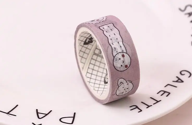 4 шт./упак. Kawaii танцор девушки неделю план васи клейкая лента DIY Скрапбукинг наклейка этикетка маскировки ленты школьные канцелярские принадлежности