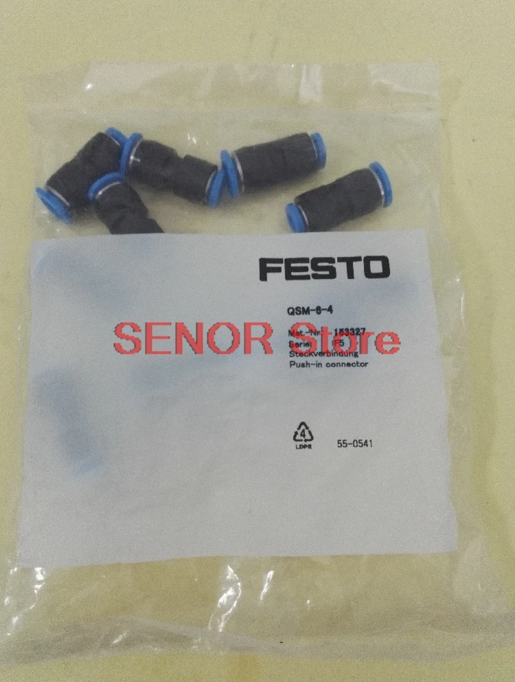 

Brand new original quick plug connector QSM-6-4 153327