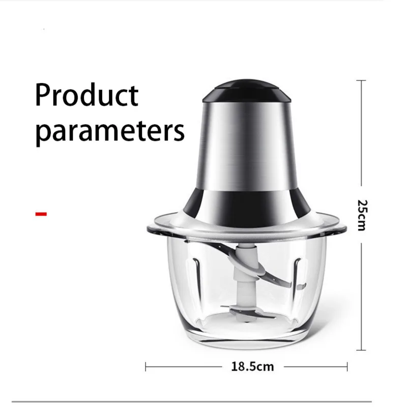 

Electric Meat Grinder Meat Mincer Vegetable Cutter Electric Food Mixter StainlessSteel Multifunction Food Processor Meat Slicer