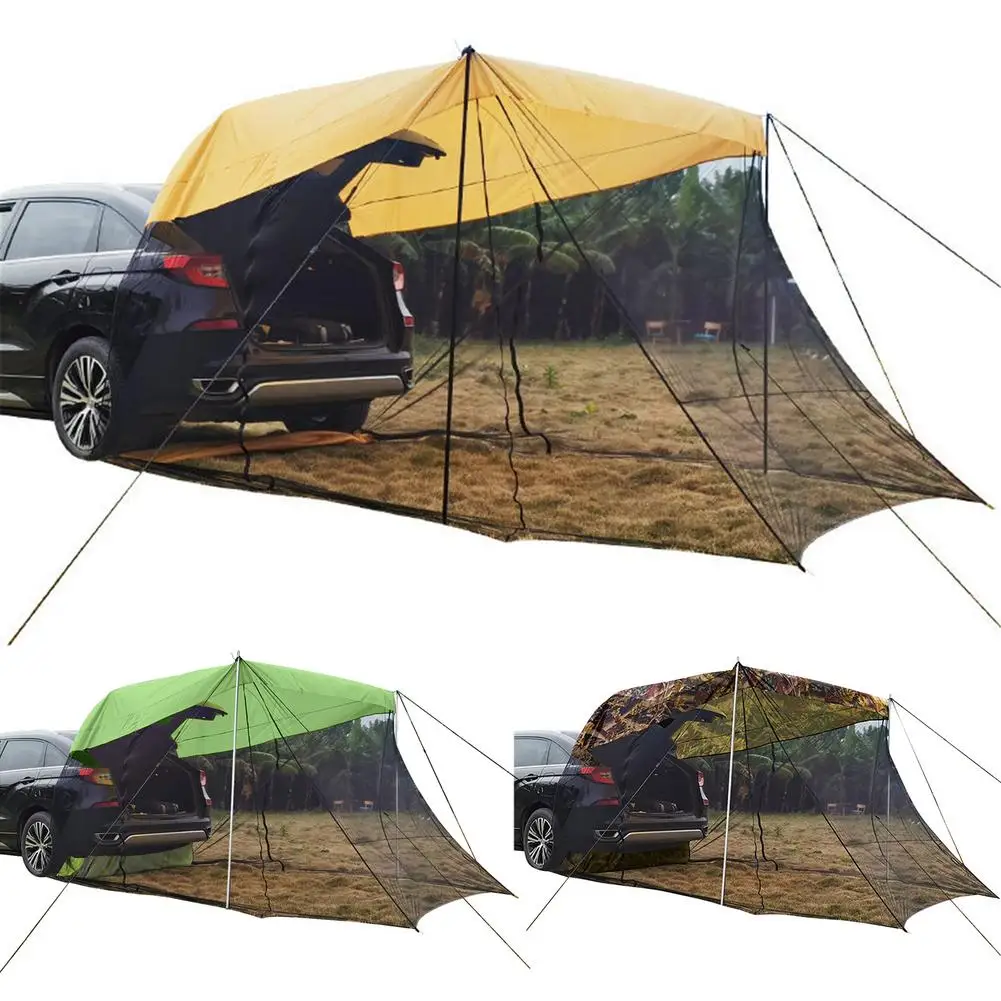 

Car Rear Extension Sunshade Tent Vehicle Trunk Side Awning SUV Off-road MPV Car Side Canopy Camping Trunk Side Tourist Tent
