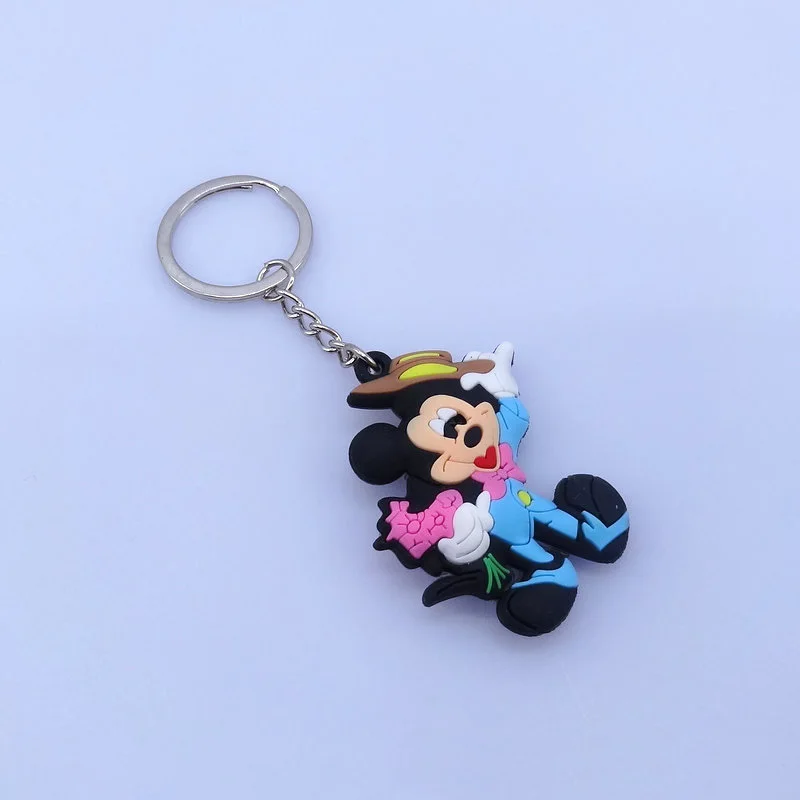 Брелок Disney Микки Маус Аниме Фигурка Минни Стич Дональд Дак Дейзи Винни брелок для