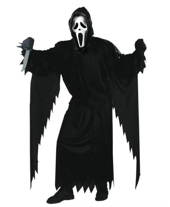 

Halloween Cospaly Masquerade Dress Adult Adult Demon Scream Scream Ghosts Death Demon Clothes Without Mask