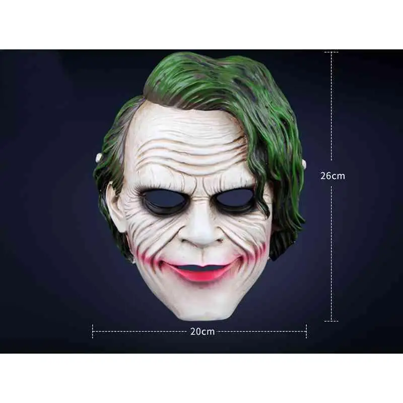 

Halloween Mask Clown Mask For Party Carnival Mascaras Cosplay Halloween Men Clown Resin Jester Masks Horror Full Face Masker
