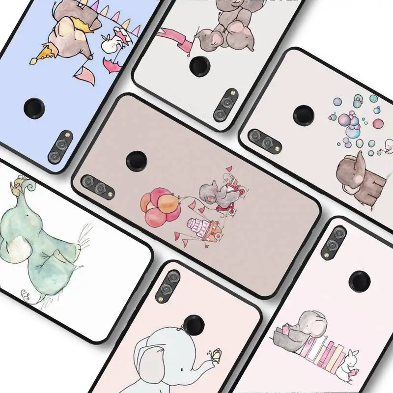 

Balloon mouse Elephant rabbit Phone Case For Huawei honor 10Lite 10i 20 8x 10 Funda for Honor 9lite 9xpro
