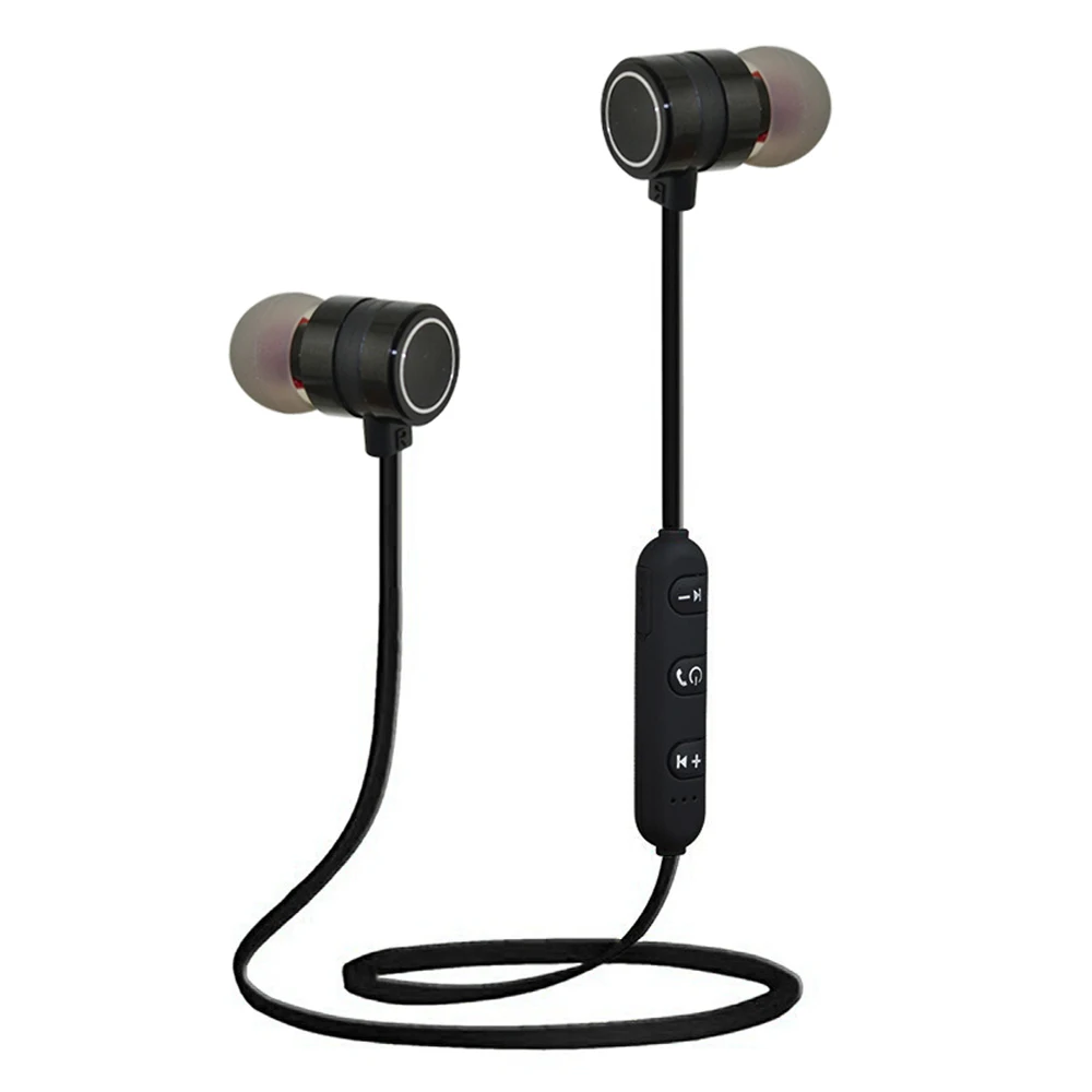 

10 pcs Magnetic Wireless bluetooth in-ear Earphone headset sport Earbuds Earphone with Mic For iPh/Samsung/Huawei/Smartphone