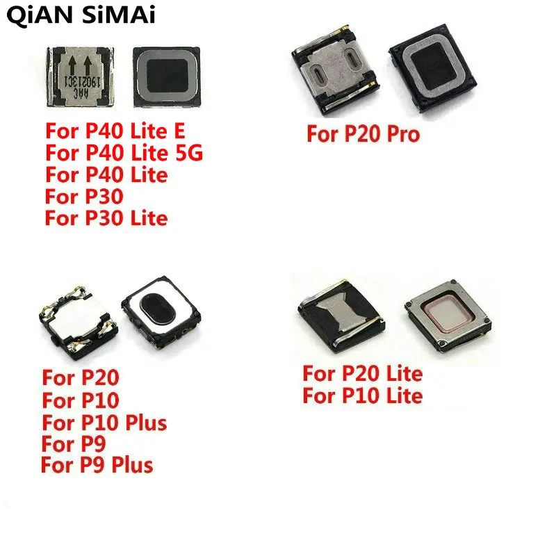 

2 шт. Новые Встроенные наушники-вкладыши для замены динамика для HuaWei P40 Lite E 5G P30 P20 Pro P10 P9 Plus