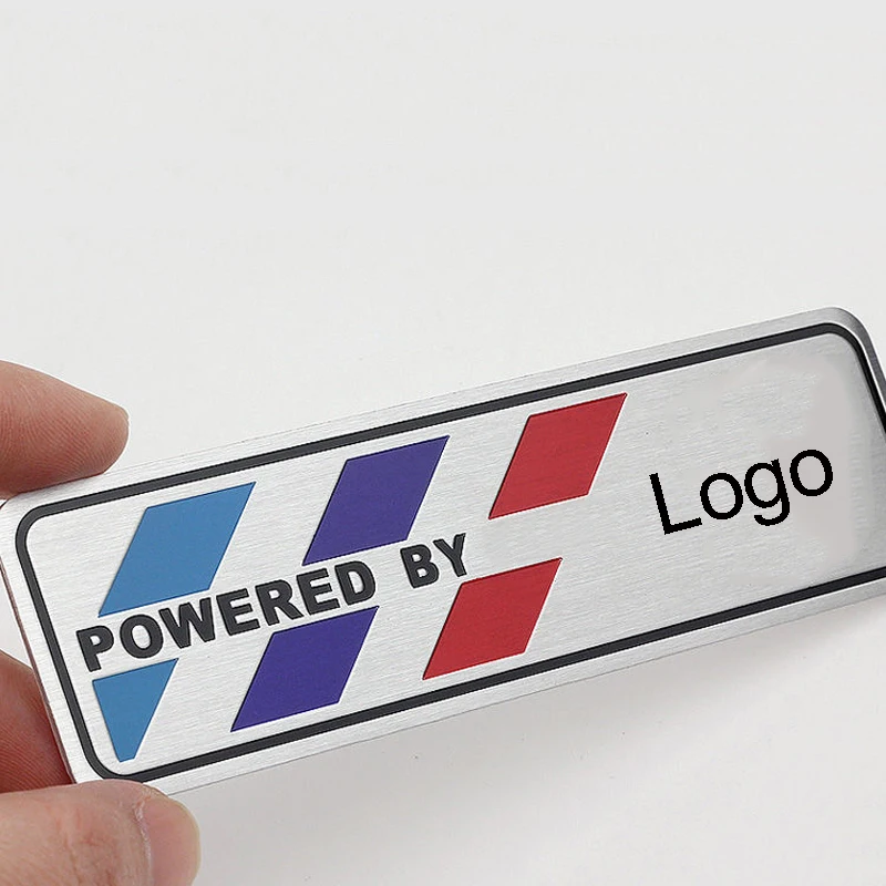 1 шт. 3D M Power спортивные наклейки эмблема из алюминиевого сплава для BMW M4 M3 F11 F20 F30 E34