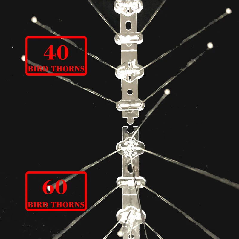 Отпугиватель птиц пластиковый инструмент для защиты от из нержавеющей стали 1 6