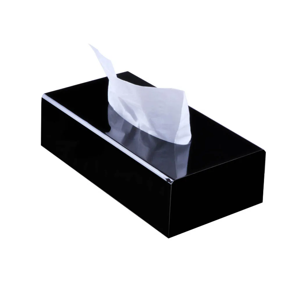 

Home Restaurant Modern Acrylic Tissue Box Simple Tissue Holder