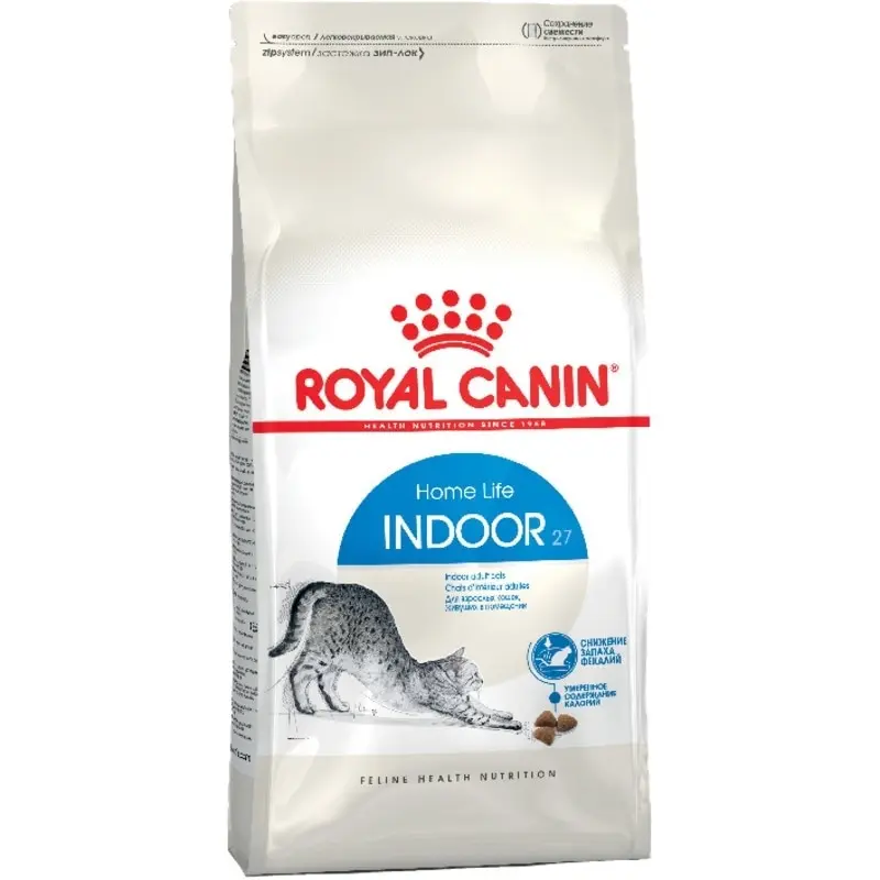 Royal Canin Indoor корм для домашних кошек 10 кг | Дом и сад