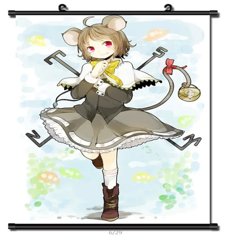 Японские декоративные картины аниме проект TouHou Нечеткие фантастические