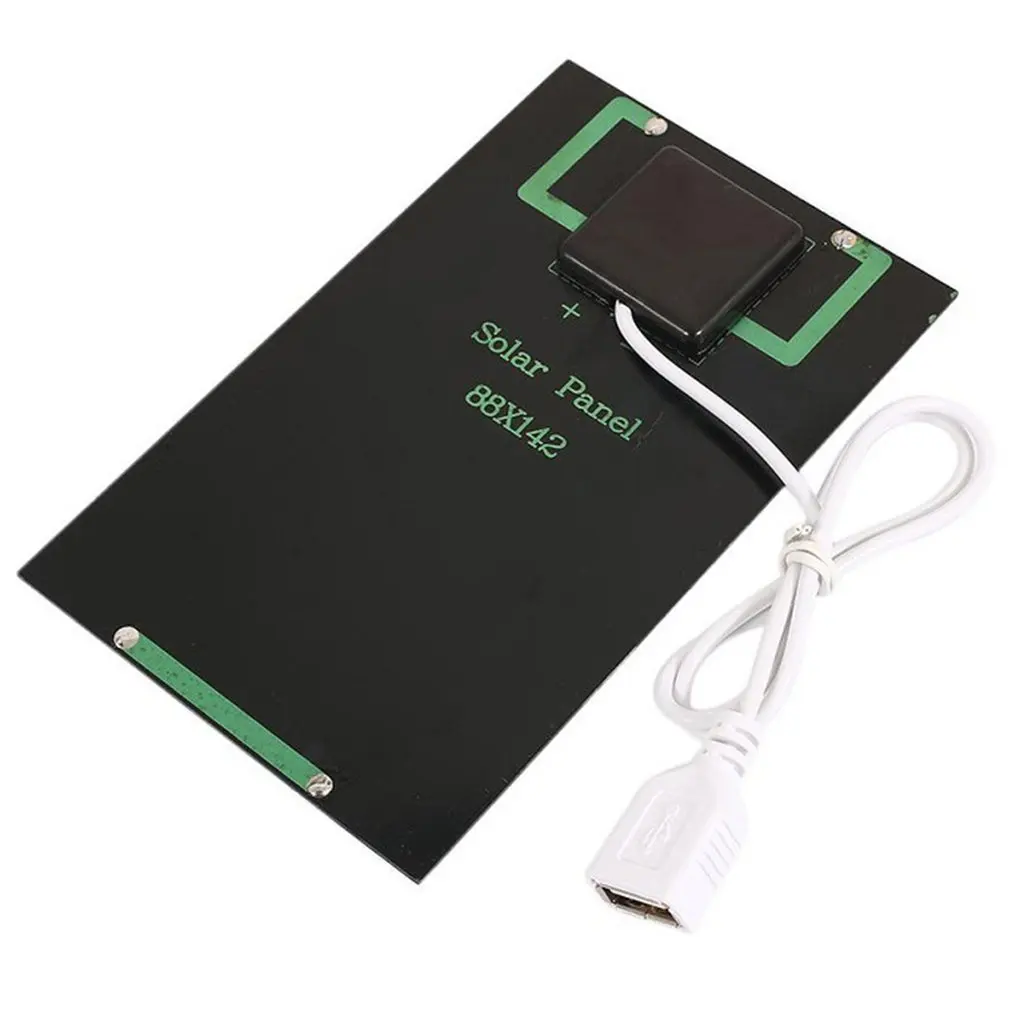 

Solar Panel Battery Charger 5W 5V for iPhone for Samsung DIY Solar Module with USB Port Solar Charging Board