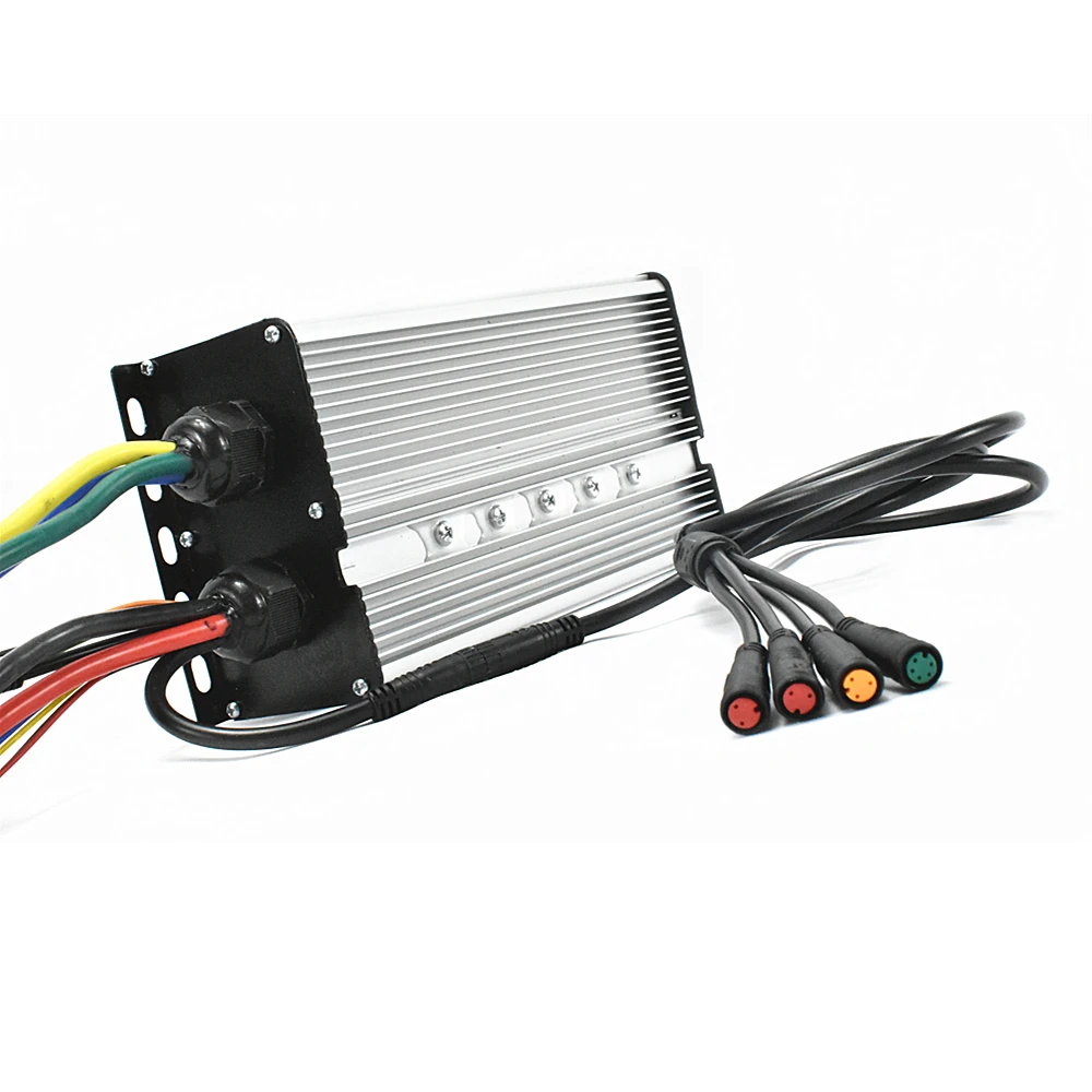 Электрический велосипед преобразования 24 Mosfets 72v 80A квадратная волна контроллер