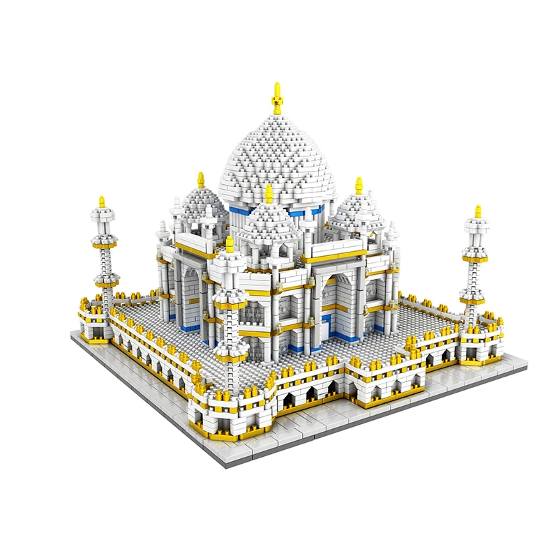 9914/конструктор Набор строительных блоков архитектура аттракцион Тадж Махал