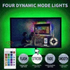 Rgb Светодиодная лента Usb 5V Светодиодная гибкая неоновая лента 5 м водонепроницаемая лента подсветка экрана телевизора 16 цветов Изменение Rgbw Светодиодная лента