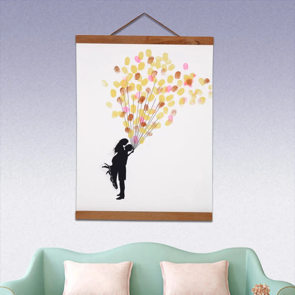 Магнитная деревянная вешалка для картин формата А3 А4 рамка фоторамка холст