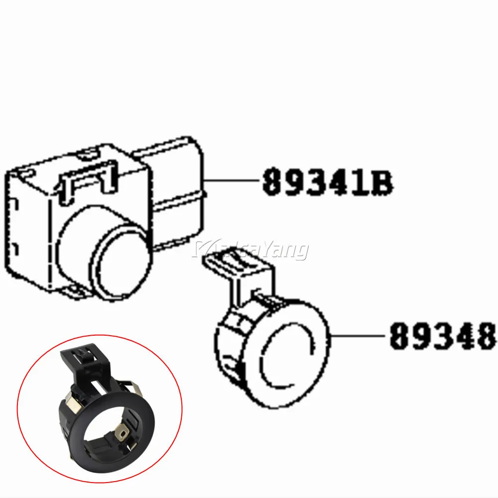 Держатель PDC Parktronic Retaine для Toyota Tundra FJ Cruiser 4.0L Camry Corolla Prado Lexus LX570 RX350 GX460 Land - купить по