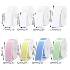 13 рулонов термобумага Водонепроницаемая маслостойкая белая этикетка 12x30 12x40 15x30 15x50 мм для портативного термопринтера D11