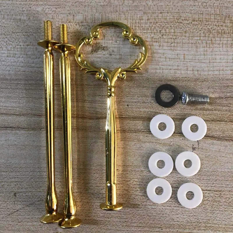 3-уровневая витрина для торта Металлическая корона поднос вечерние еды десерта