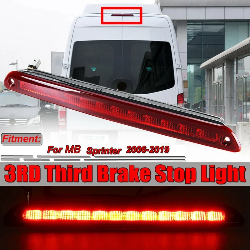

Задсветильник светодиодный стоп-сигнал для Mercedes Sprinter / Crafter 2006-2019, третий стоп светильник