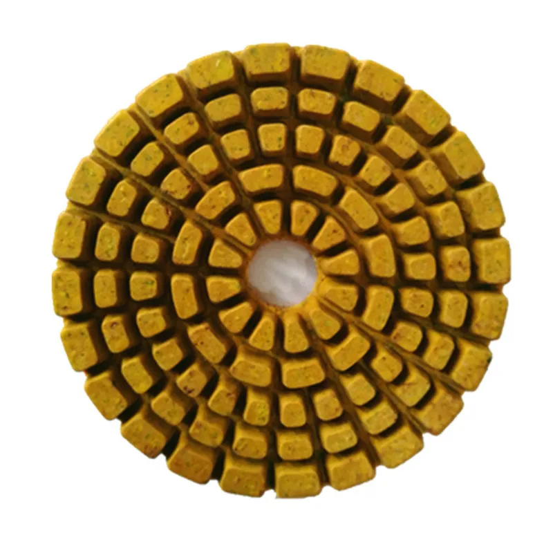 

4 Inch 3-Step Diamond Wet Grinding Pad Stone Polishing Thick 5.5MM Maximum Linear Speed 12000 (Rmp) 3Pcs/6Pcs Free Shipping