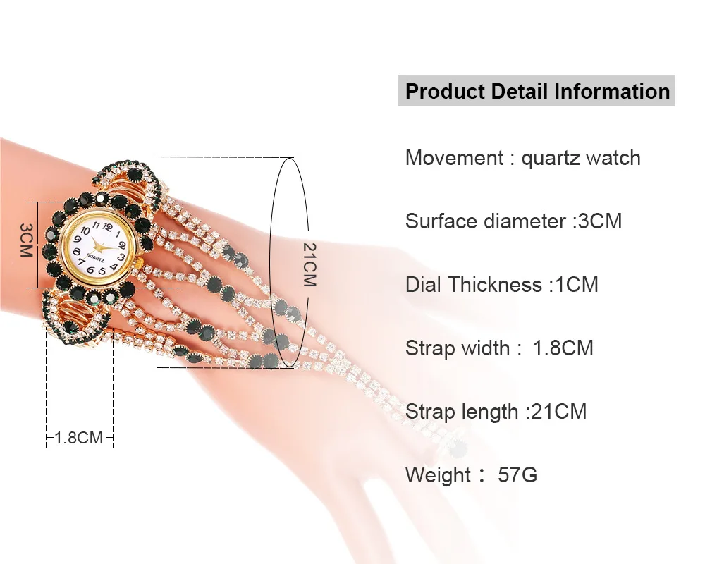 

Top Brand New Women Fashion Bridal jewelry Quartz Watch Connecting fingers Luxury Watches shinyl Strap Ladies Clock Reloj Mujer