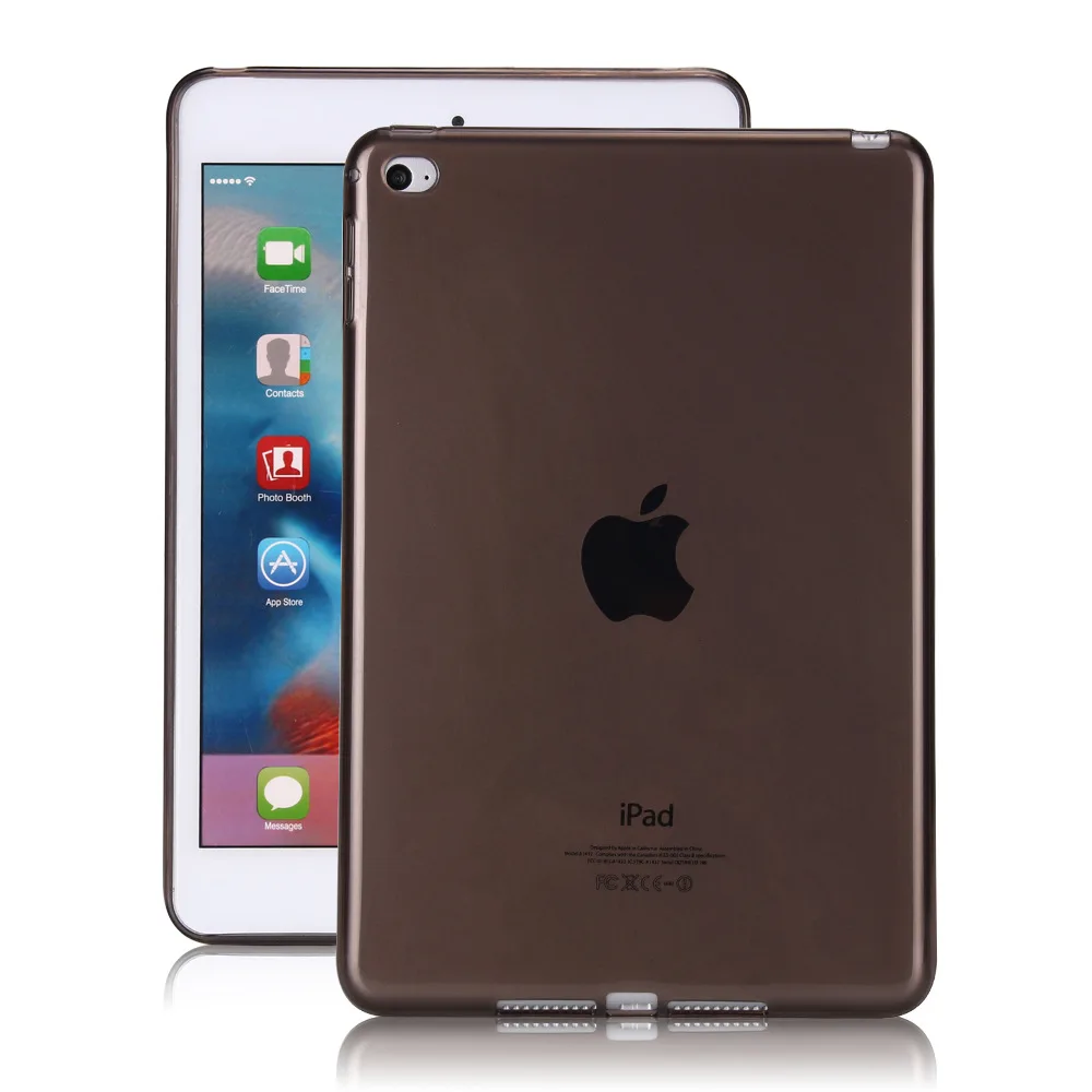 Для Apple i pad Pro 9,7 1" чехол Ультратонкий силиконовый мягкий TPU для Pad Air 5 6 mini 2 3 4 Candy прозрачный защитный чехол