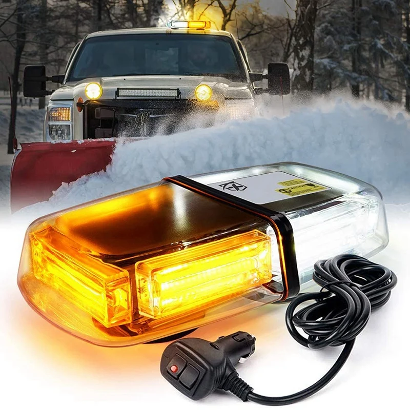 

72 LED Strobe Light LED Emergency Strobe Light Car Warning Light 12V-24V Universal Ceiling Light for Trucks