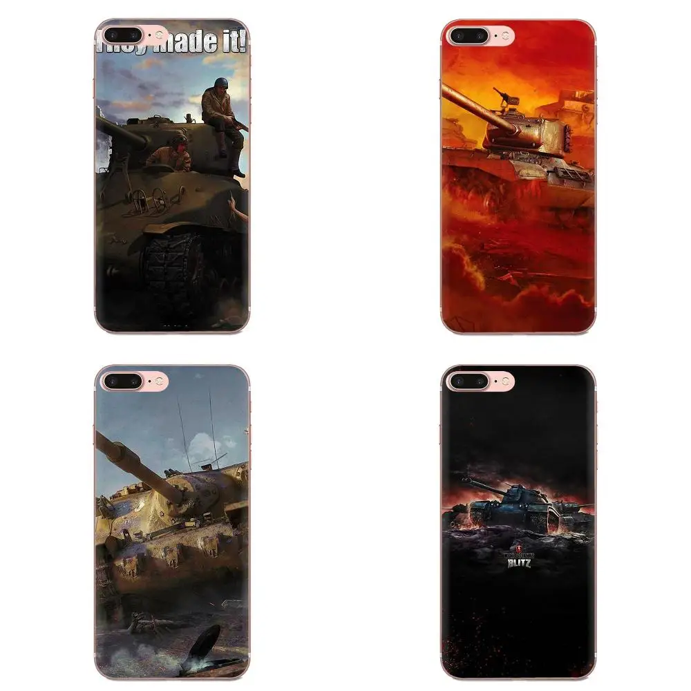Мягкий чехол из ТПУ Для Xiaomi Mi A1 A2 A3 CC9 CC9E 9T mi10 mi9 mi8 pro lite SE World Of Tanks|Бамперы| |