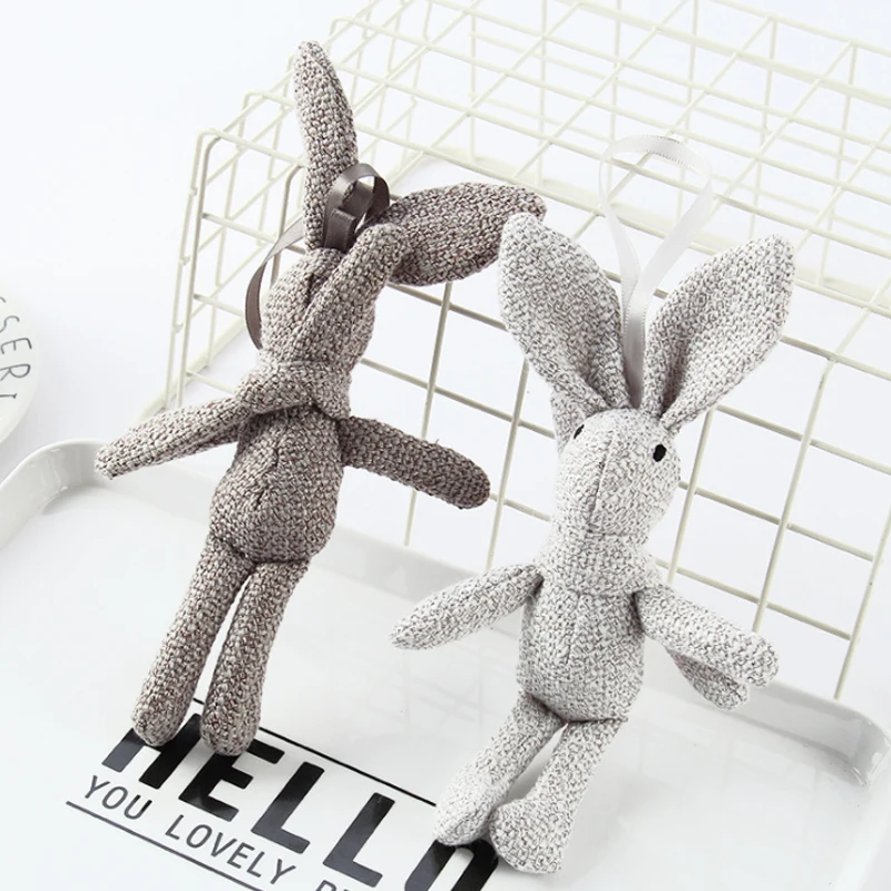 Новый плюшевый кролик Набивная игрушка в виде животного плюшевая для детской