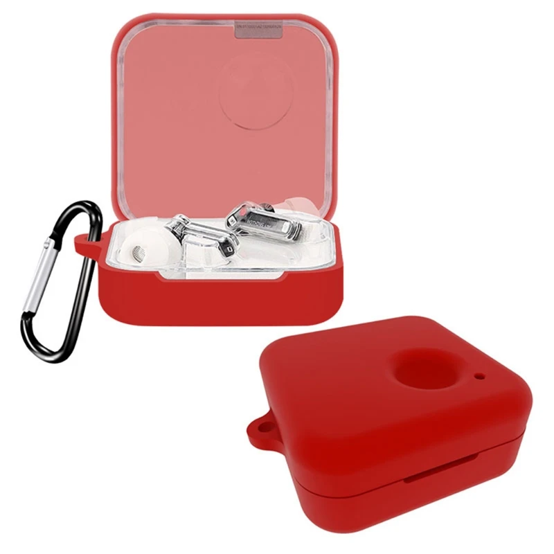 New Headset Protective Case for Nothing Ear 1 Waterproof Cover Shockproof Washable Shell with Hook Silicone Anti-dust Sleeve | Электроника