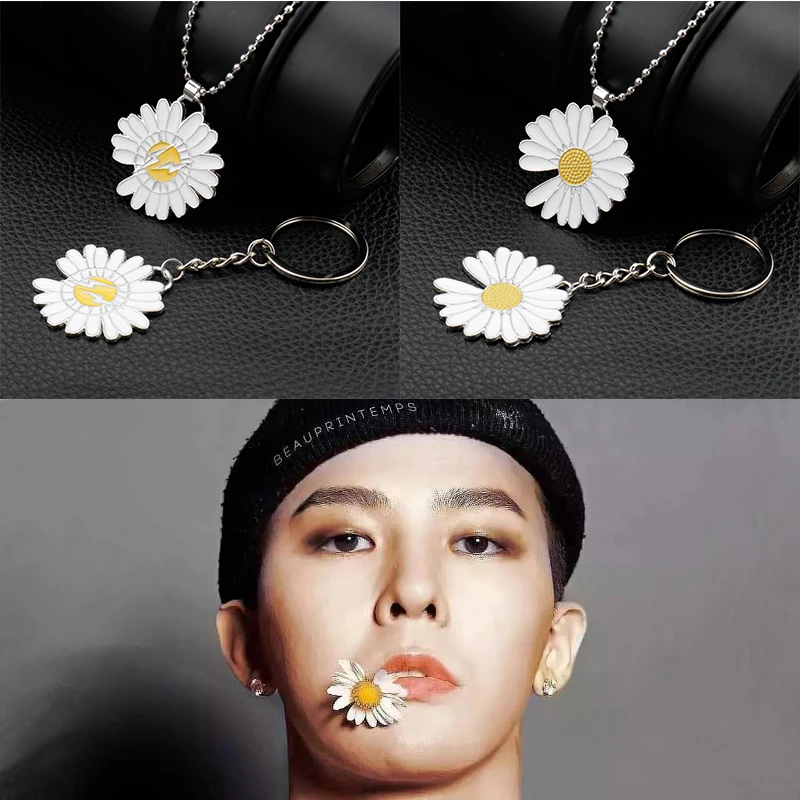 Модные ожерелья G-Dragon Daisy модные Kwon Ji Yong Chrysanthemum ювелирные изделия подарок для