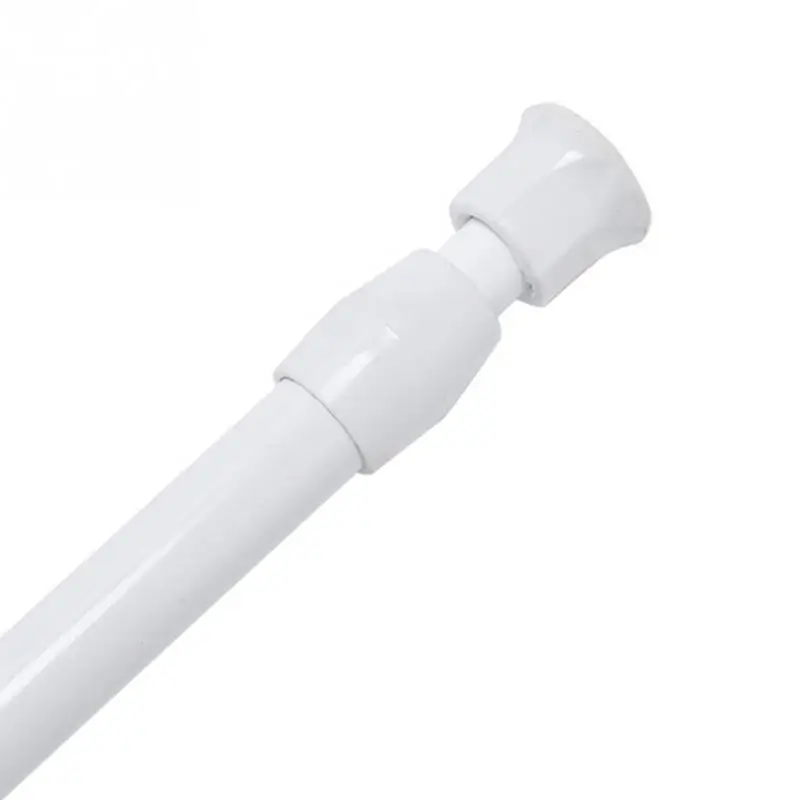 

ST Multifunctional adjustable bathroom curtain rod curtain wardrobe metal telescopic rod bedroom kitchen household appliances
