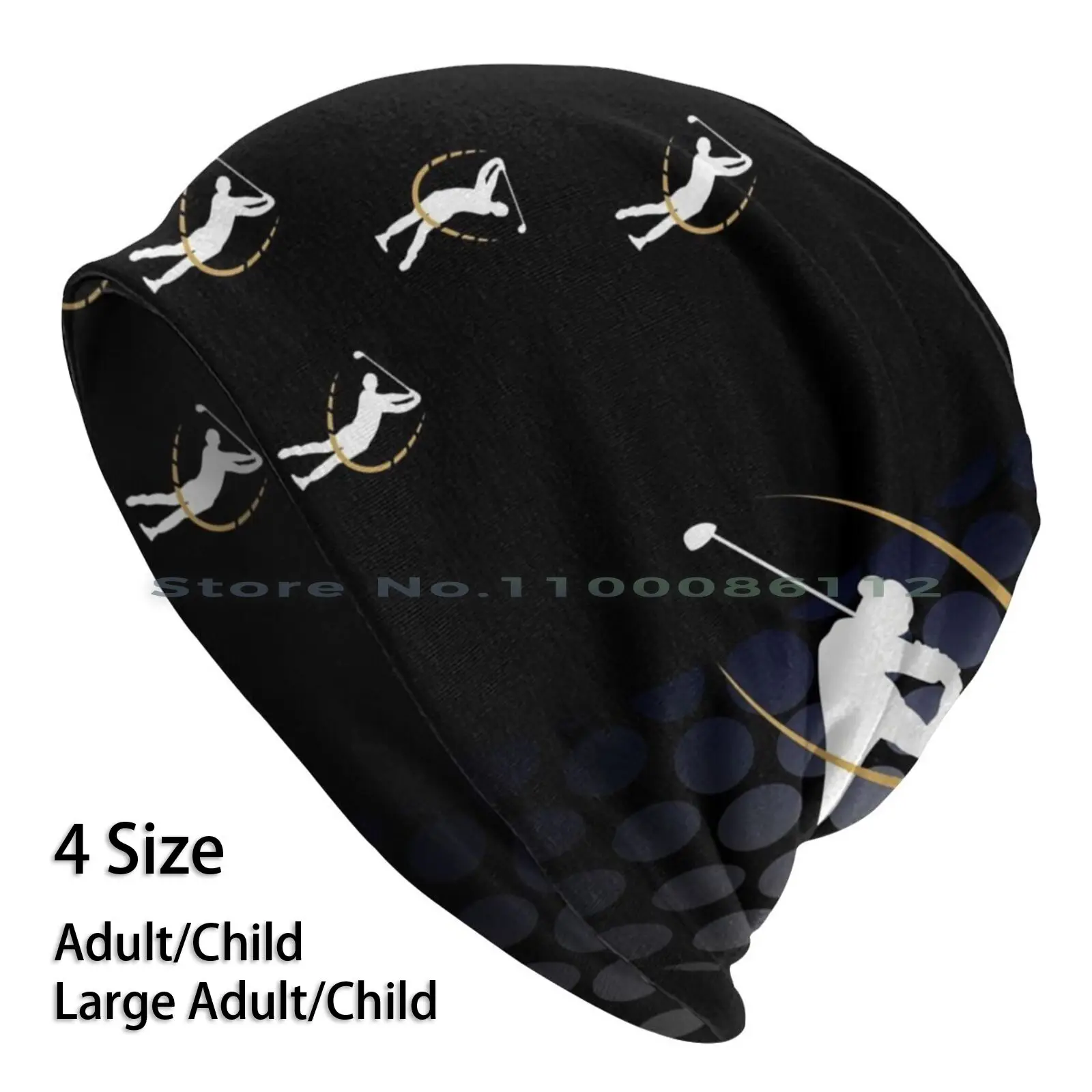 

Golf | Golfer | Golfing | Mask Beanies Knit Hat Golfing Golfers Golf Course Golf Clubs Golf Ball Golf Shoes Golf Swing Cloth