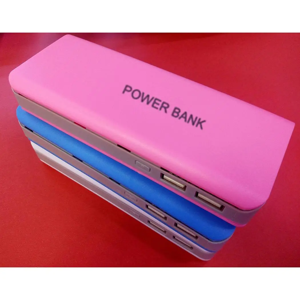 Без сварки двойной usb зарядная коробка портативный Банк питания съемный