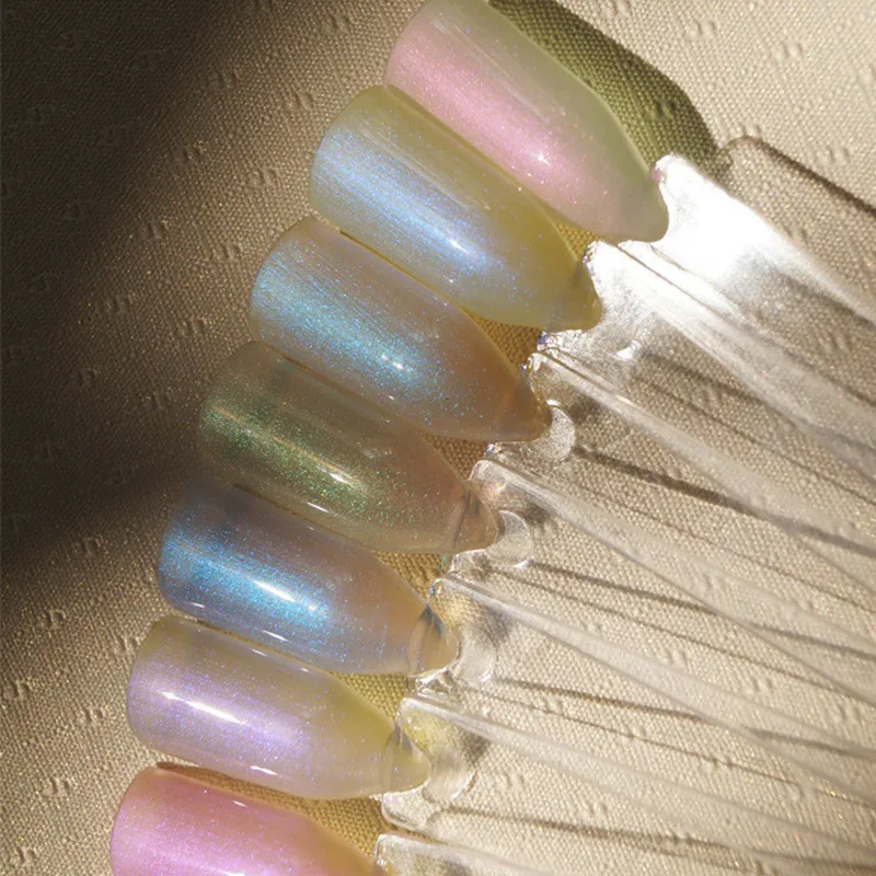 10 г перламутровый пигмент для ногтей белая симфония порошок русалки макияж тени