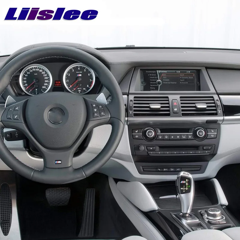 LiisLee Автомобильный мультимедийный GPS аудио Hi Fi Радио стерео для BMW X5 E70 2007 ~ 2010
